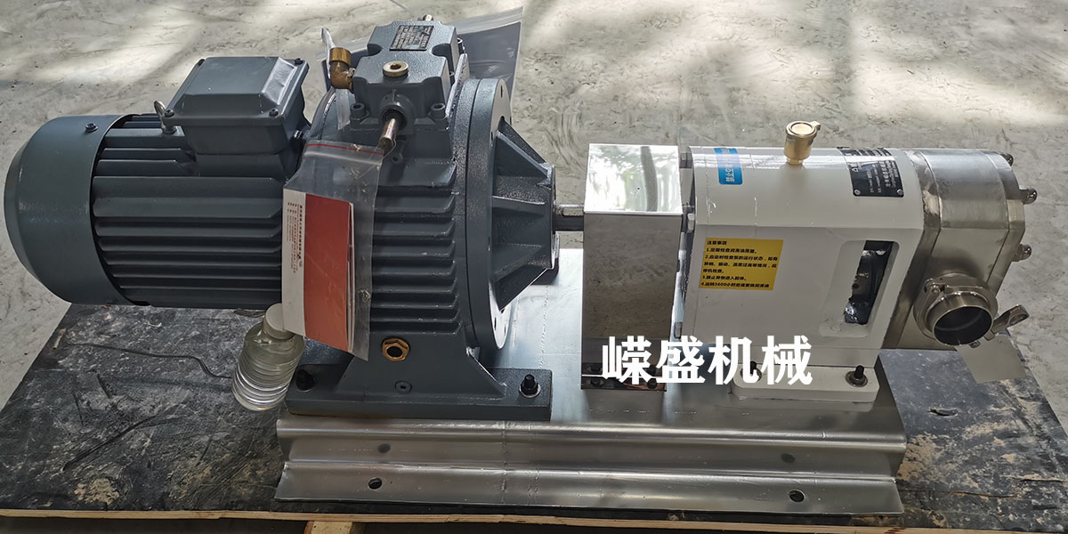 凸輪轉(zhuǎn)子泵用于輸送餡料