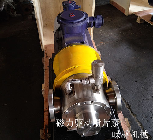 磁力滑片泵