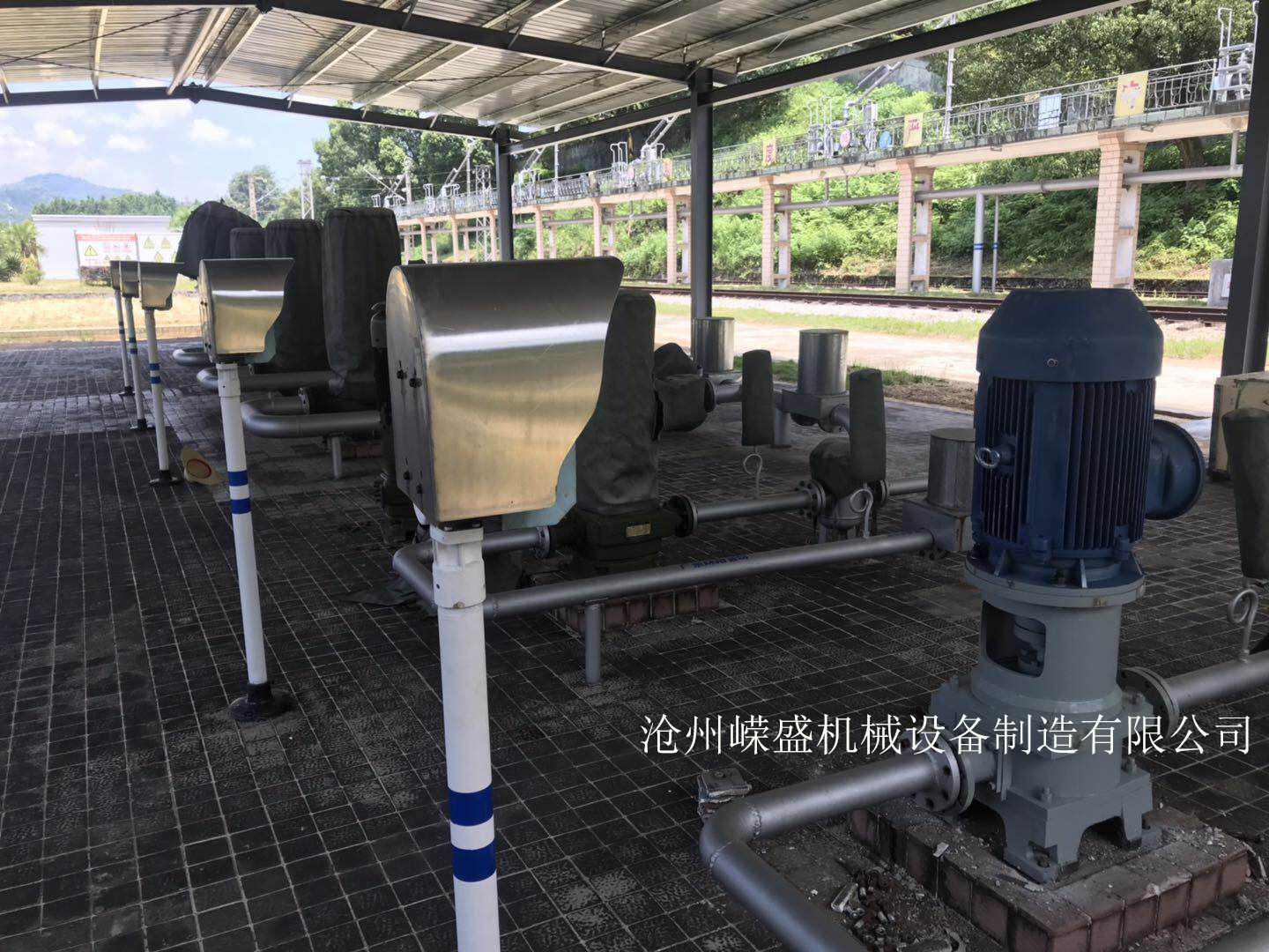 立式滑片泵安裝